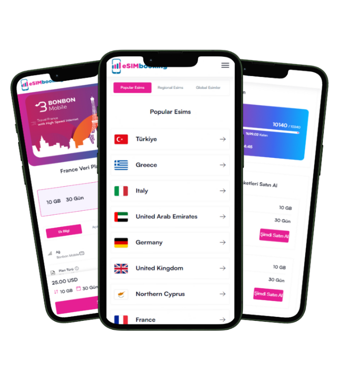 eSIM Booking App